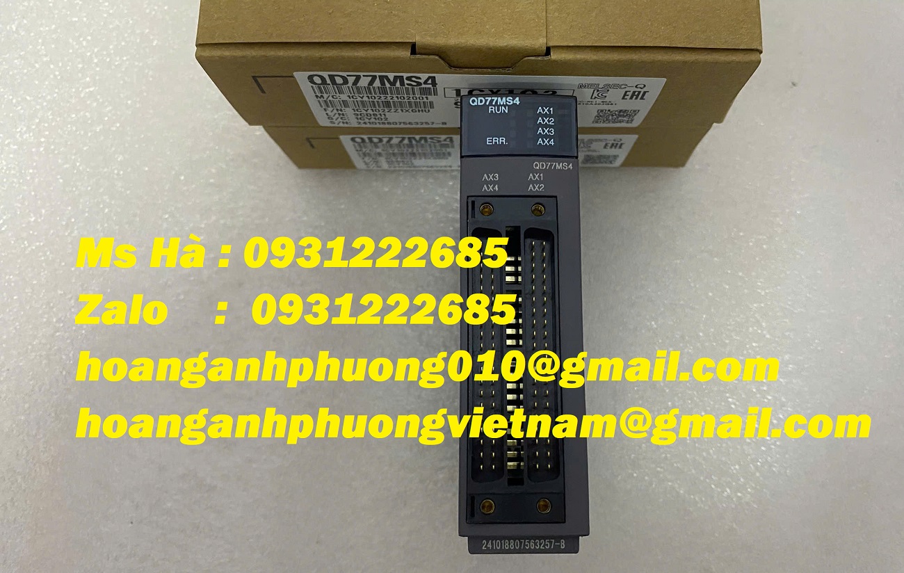 Module điều khiển chính xác dòng Mitsubishi QD77MS4